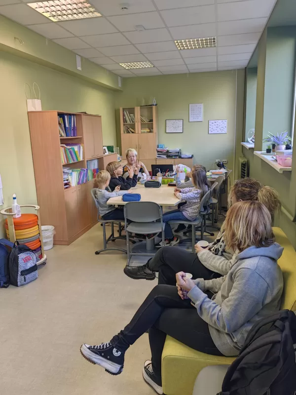 Logopēdijas nodarbība